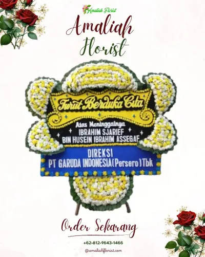 Papan Bunga Duka di Reksosari